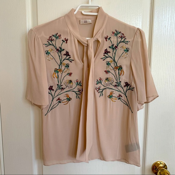 BNWOT Aritzia Little Moon Zinnia Blouse - XS - Picture 2 of 10